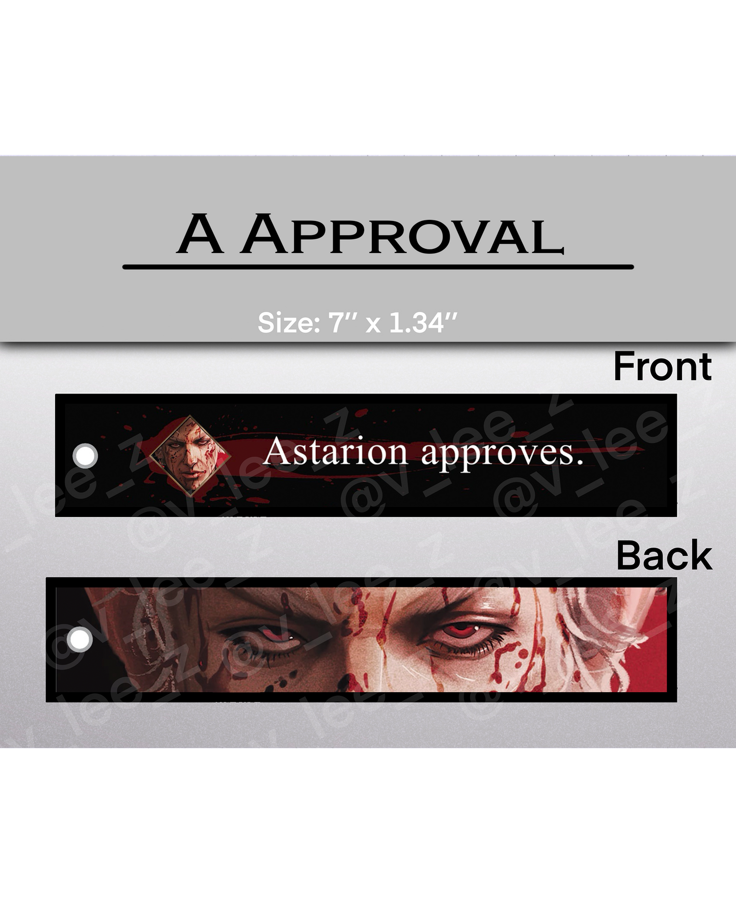 A Approval Key Chain