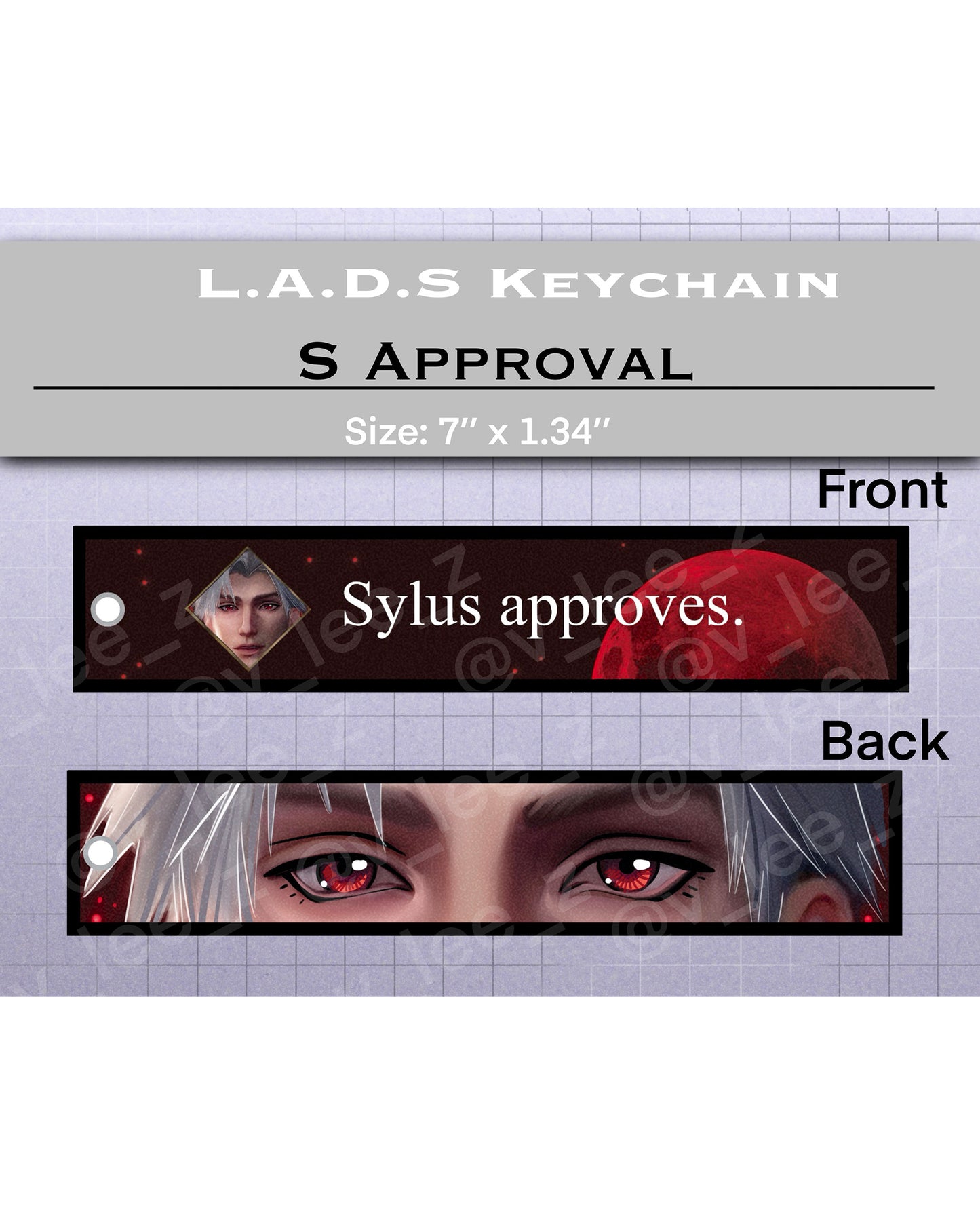 S Approval Key Chain