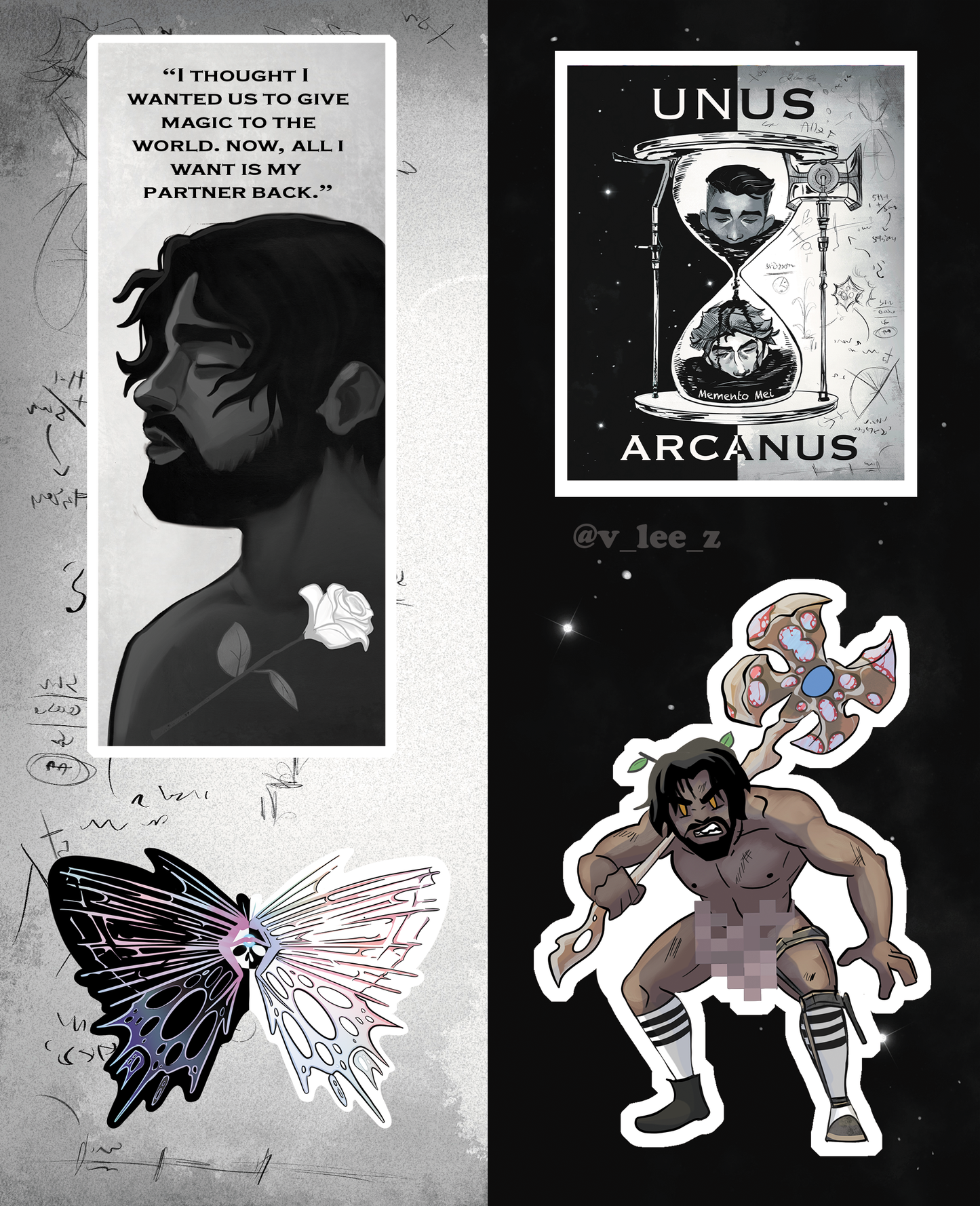 Sticker Sheet Jayce