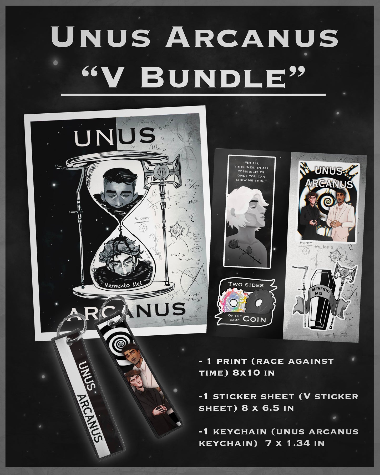 Unus Arcanus Key Chain