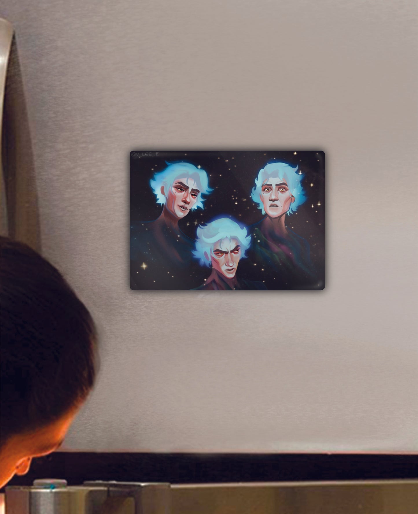 Viktor Face Study Magnet
