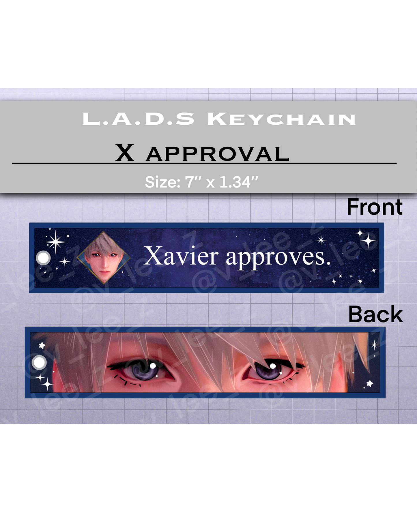 X Approval Key Chain
