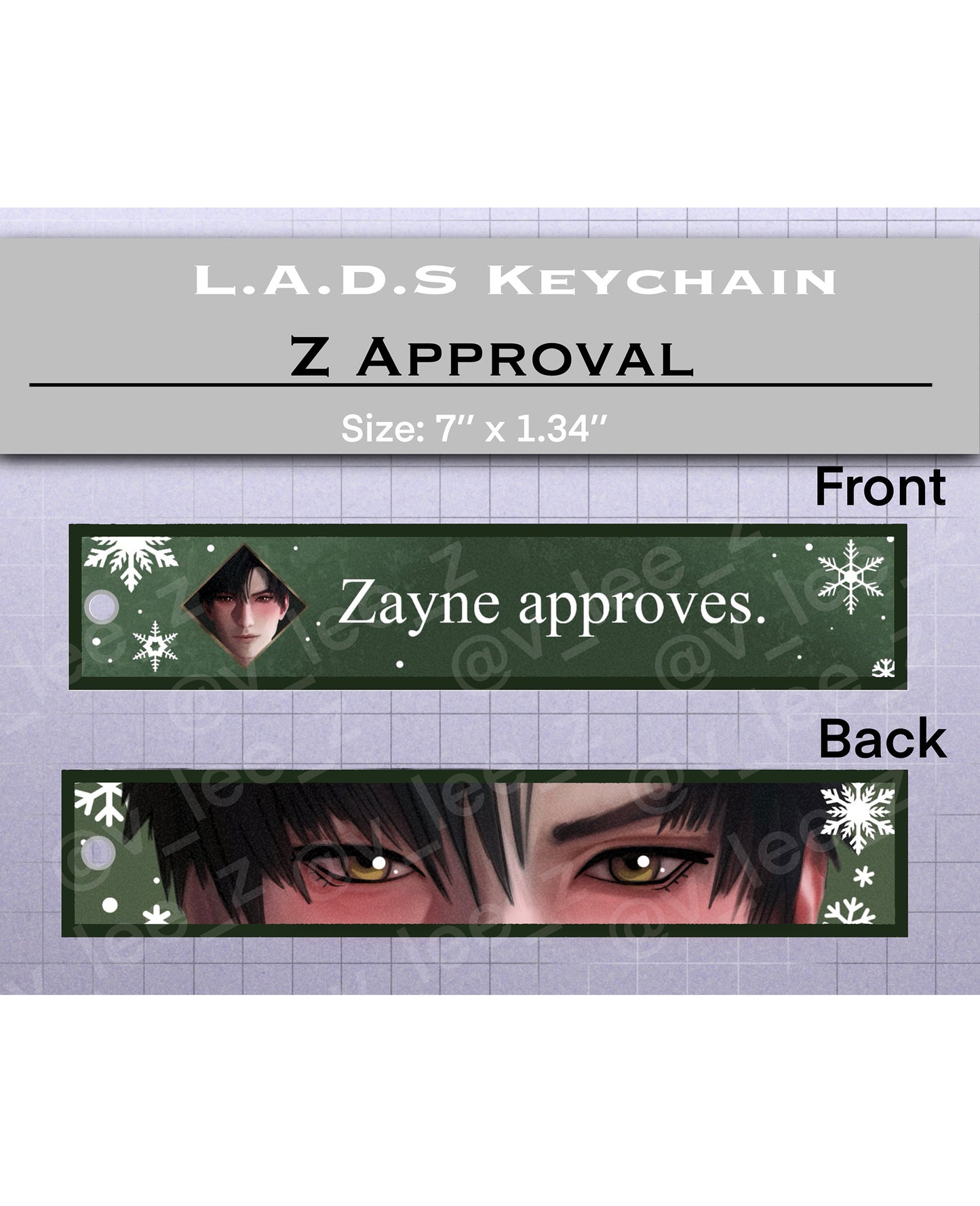 Z Approval Key Chain