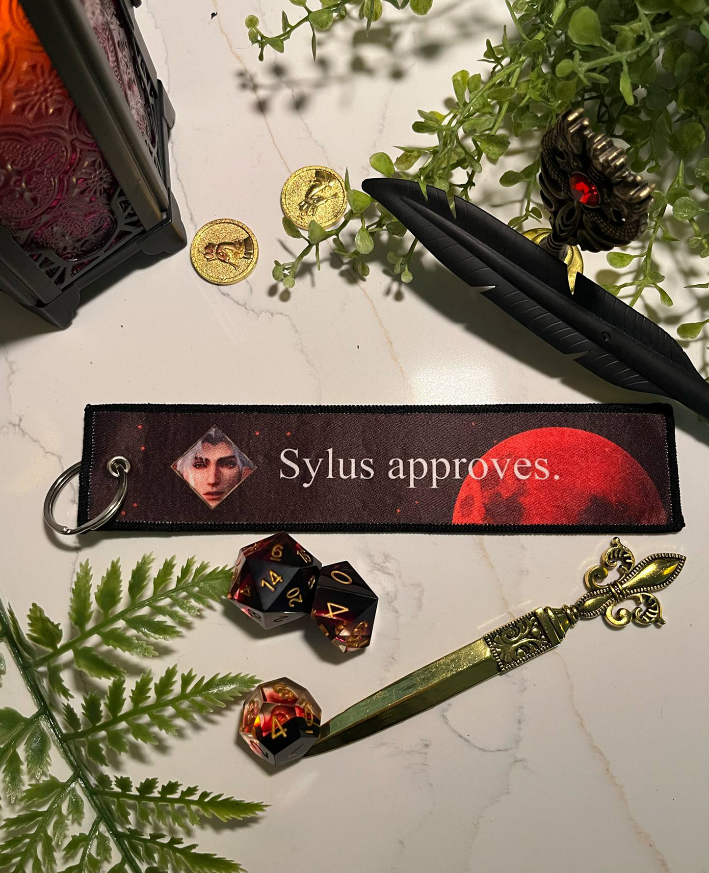 S Approval Key Chain