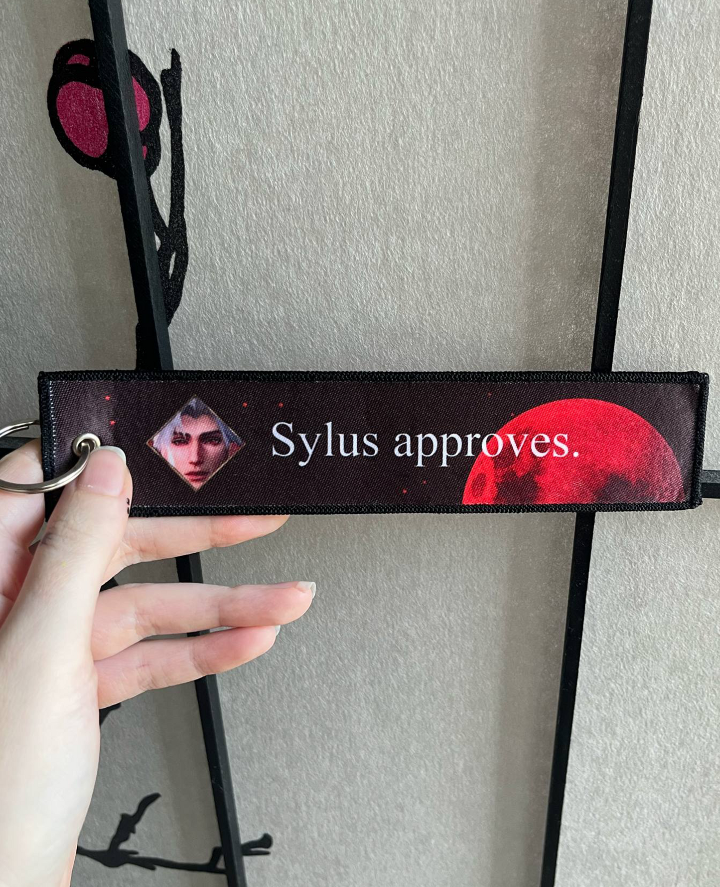 S Approval Key Chain