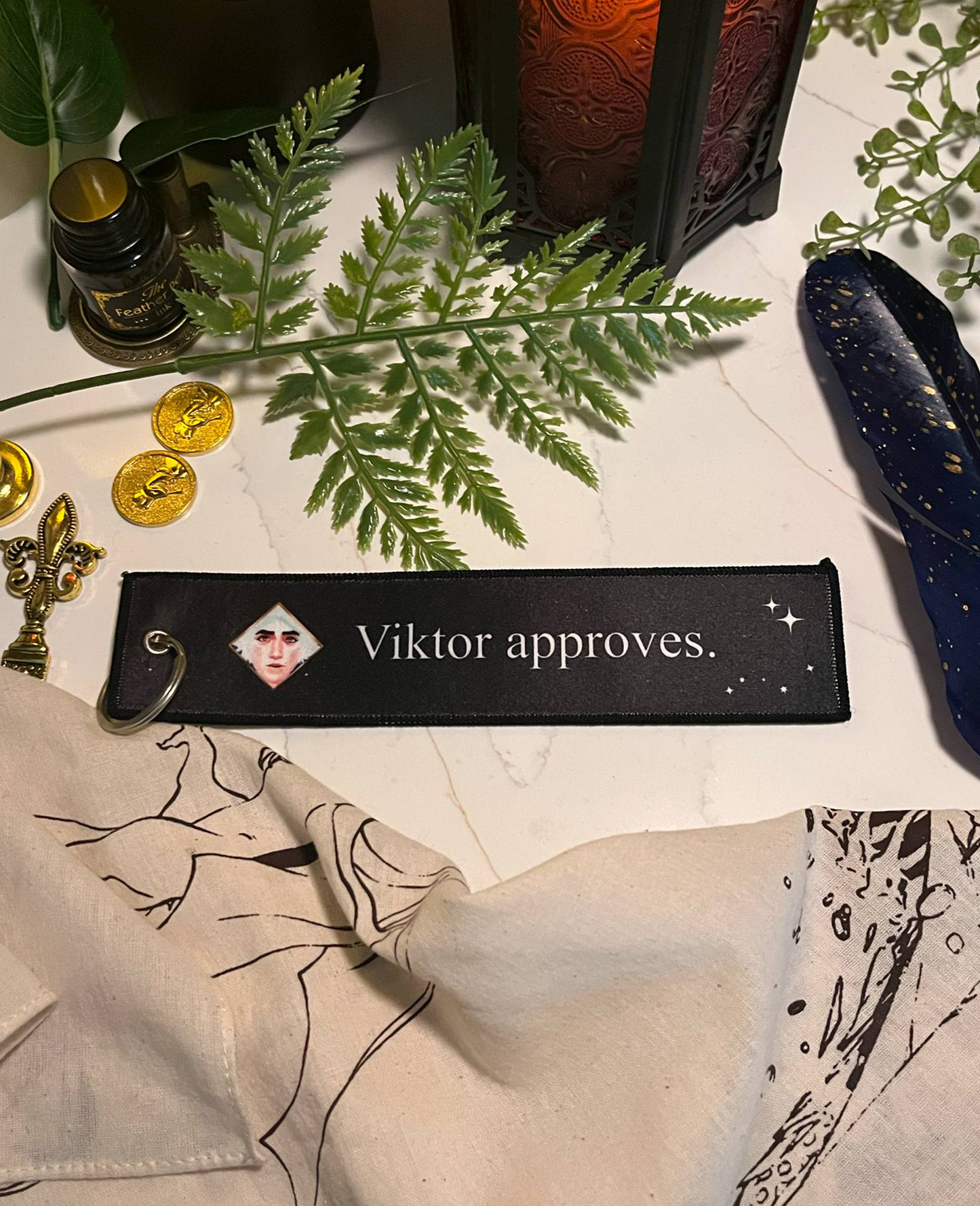 V Approval Key Chain
